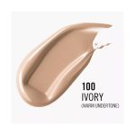 ⁦ريميل لندن كريم اساس لاستنك فنش رقم 100 ايفوري - 30 مل⁩ - الصورة ⁦2⁩