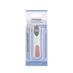 ⁦تيتانيا قصافة أظافر مطلية بالكروم - 9 سم⁩ - الصورة ⁦8⁩