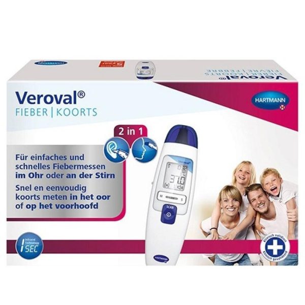 هارتمان فيرفال مقياس حرارة  2 في 1 بالأشعة تحت الحمراء للسمع والأذنين