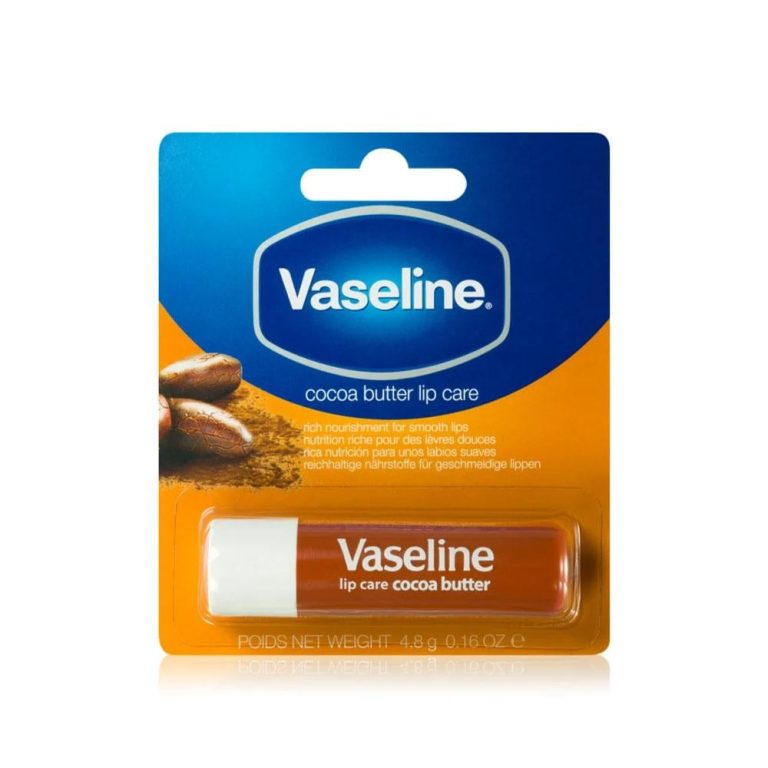 مرطب شفايف فازلين بزبدة الكاكاو