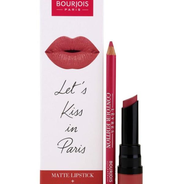 برجوا مجموعة روج فيلفيت هيبينك شيك للشفاه