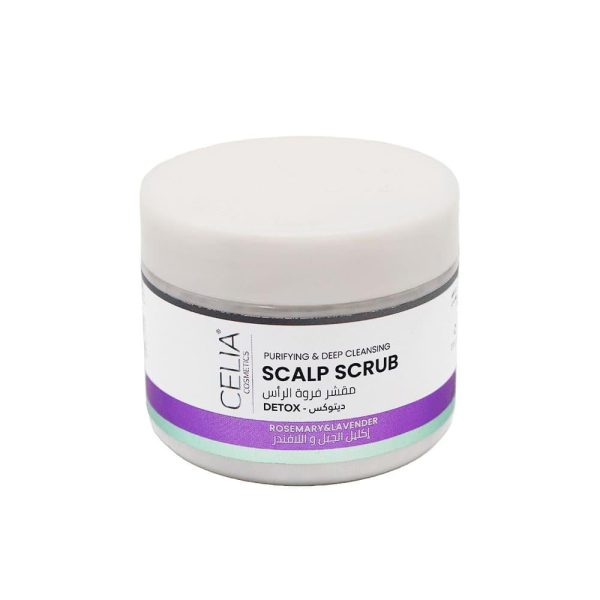 مقشر فروة رأس إكليل لافندر