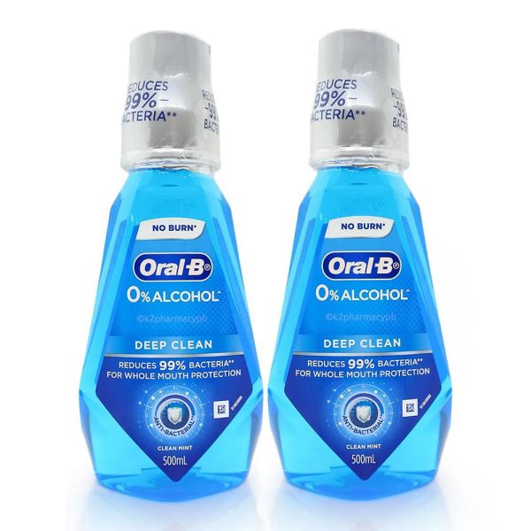 اورال بي غسول فم تنظيف عميق عرض خاص 2*500 مل
