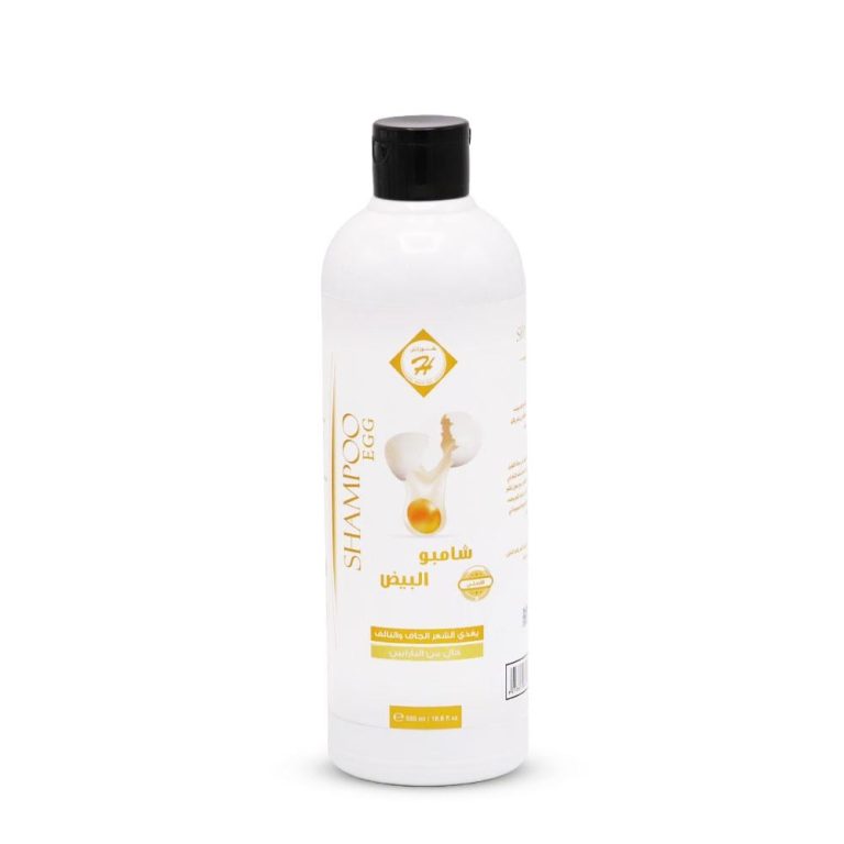 شامبو البيض للشعر الجاف كنوز اتش