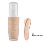 ⁦فلورمار كريم أساس سائل - 105 بروكلين ايفوري، 30 مل⁩ - الصورة ⁦3⁩