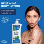 ⁦سانت ايفز  بالكولاجين والايلاستين لوشن الجسم واليدين  بخلاصة النعناع 400 مل⁩ - الصورة ⁦2⁩