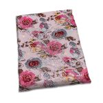 قماش مخور حرير وردي