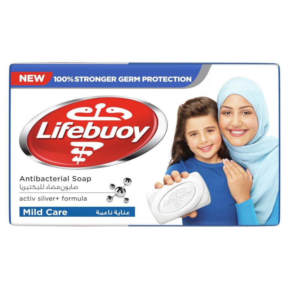 3721a73f-256d-44da-80e4-1387d8565abe-1000x1000-a81ydSEXBOhLBnmWybrLPQev6F38TQYUig5ScZjn.jpg لايفبوي صابون مضاد للبكتيريا عناية ناعمة - 70 جم - الصورة 1