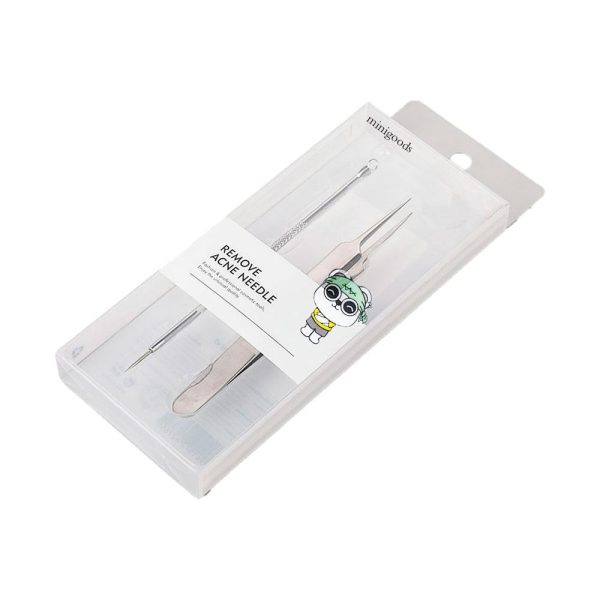 ميني جود مجموعة إبر حب الشباب - قطعتين ستانلس ستيل