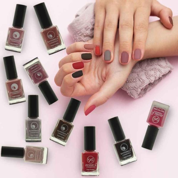 جيسيكا اند سانديبل مجموعة طلاء أظافر موديل SN-0030
