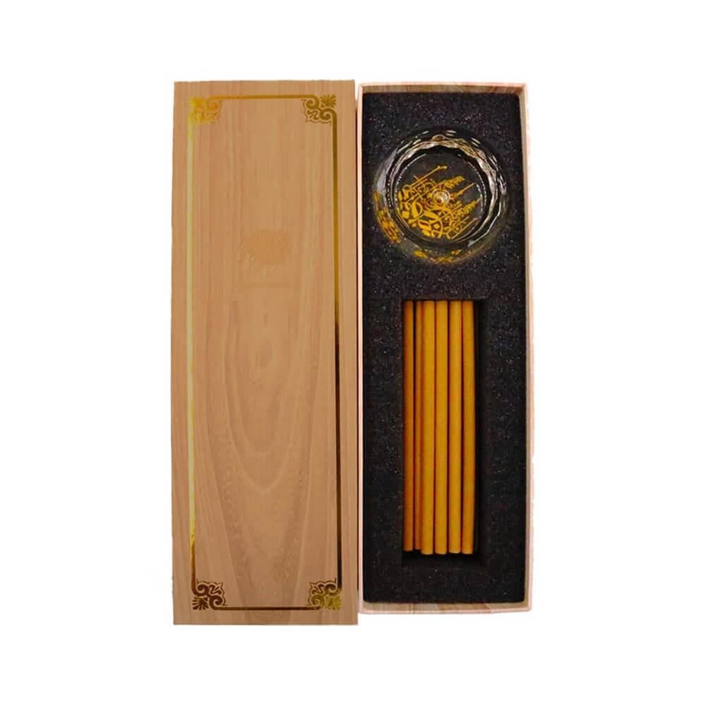3b5b7d92-16e4-490c-9fc0-31ac66cb7f82-1000x1000-7m6PKIrE2QJiHPDEPgVwhkLKrGIgxft1XGICNWWx.jpg بخور بوسيدين A63 بخور كمبودي مع مبخرة كريستال - 12 عود - الصورة 1