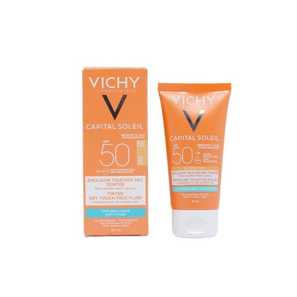 فيشي إيديال سولاي واقي شمس للبشرة الدهنية 50