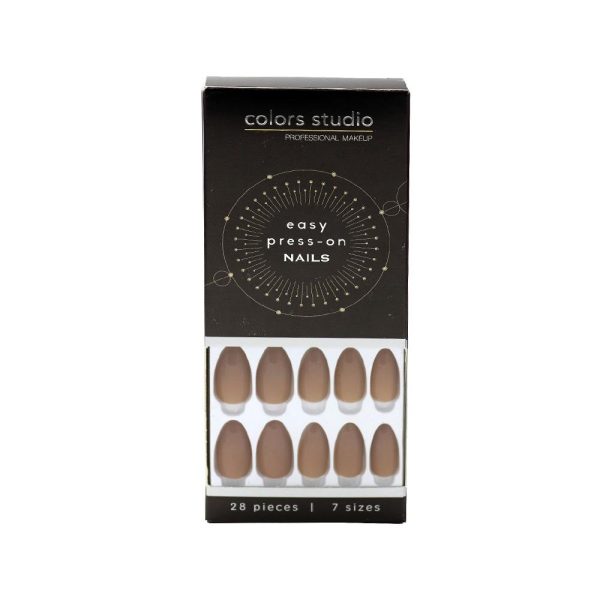 كولورز ستوديو اظافر صناعية لاصقة 28 قطعة 7 مقاسات NO. CS-NT22