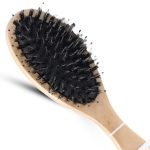 ⁦اميتس جاردن فرشاة شعر خشبية مدور⁩ - الصورة ⁦2⁩