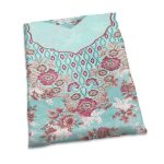 قماش حرير مشجر تيفاني مطرز كريستال