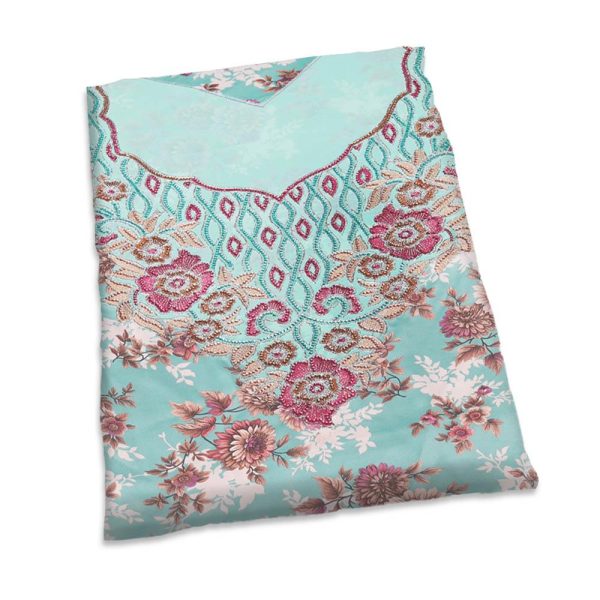 قماش حرير مشجر تيفاني مطرز كريستال