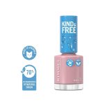 ⁦ريميل لندن كايند آند فري طلاء أظافر رقم 154 ميلكي بير - 8 مل⁩ - الصورة ⁦4⁩