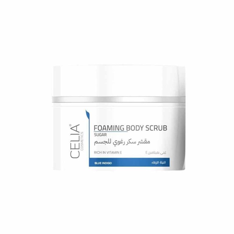 مقشر سكر رغوي النيلة الزرقاء