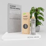⁦كلنز رذاذ مرطب ومعطر للوجه والجسم والشعر مسك ملكي - 150 مل⁩ - الصورة ⁦3⁩