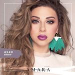 ⁦امارا عدسات لاصقة - وورم جراي⁩ - الصورة ⁦2⁩