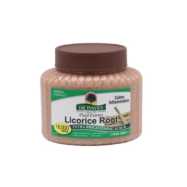 مقشر تبييض مضاعف بخلاصة عرق السوس