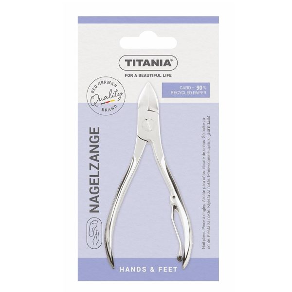 تيتانيا كماشة أظافر - 10.5 سم