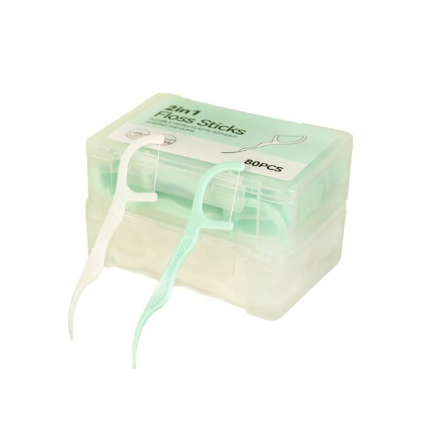 مانيجودز  خيط تنظيف الاسنان مع فلورين الصوديوم -80 حبة