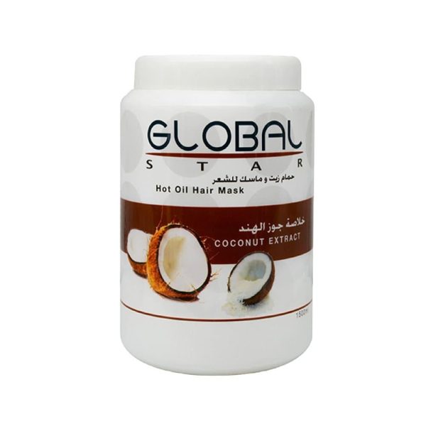 حمام زيت جوز الهند للشعر