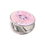 ⁦ميني جود مرآة تجميل دائرية مع غطاء سائل رملي⁩ - الصورة ⁦5⁩