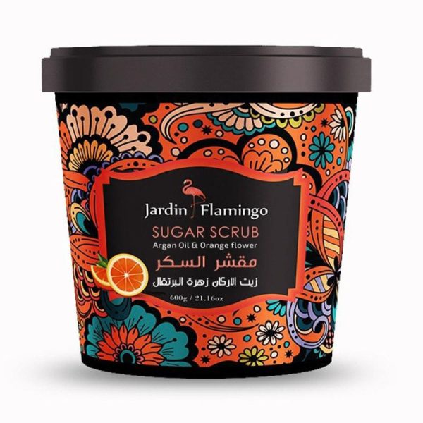 مقشر جاردين فلامينجو سكر وأرغان وزهرة البرتقال