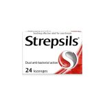 ستربسلز أقراص ملطفة لتخفيف أعراض إلتهاب الحنجرة  - 24 قرص