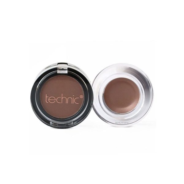 تكنيك جل بودرة حواجب مديم