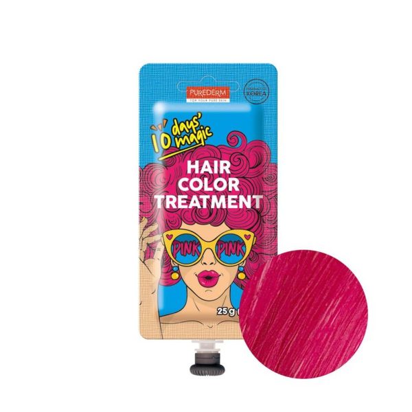 صبغة شعر بيورديرم وردي