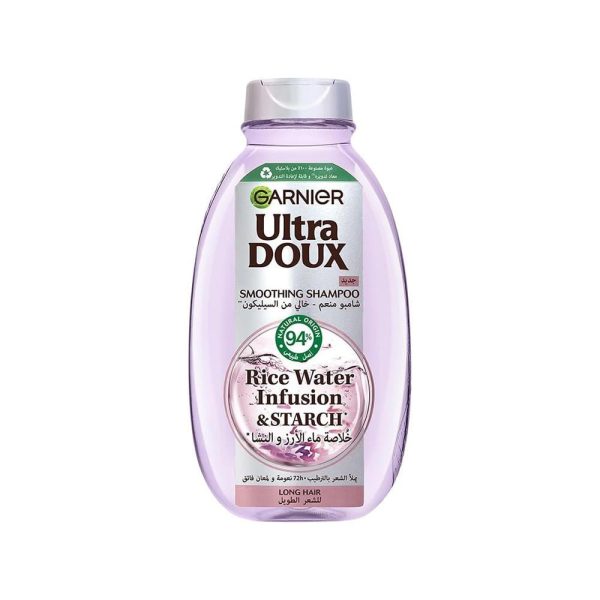 شامبو ماء الأرز والنشا خالي من السيليكون