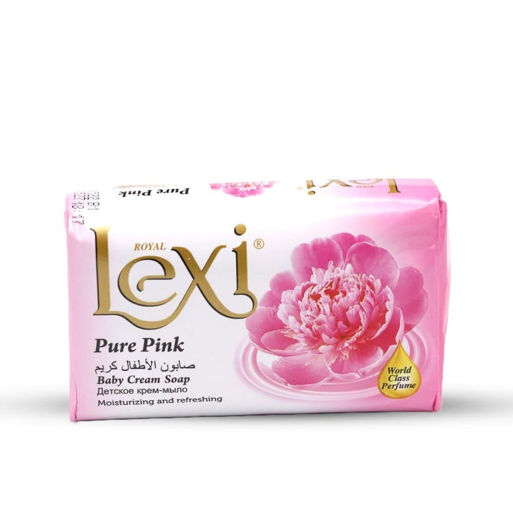 48c1949f-f2a7-494f-8fd0-9efa2ca098a5-1000x1000-rGevWWgm4nQsTbQ0ptGdzNjK58pBafj8fhEKredm.jpg لكسي صابون الجمال بيور بينك - 120 جم - الصورة 1