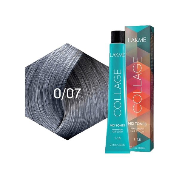 لاكمي كولاج كلير صبغة شعر - ميكس تونز فضي - 0/07