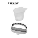 ⁦ريبون كاوية بخار يدوية مع فرشاة لإزالة الوبر موديل RE-3-047⁩ - الصورة ⁦2⁩