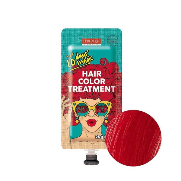 صبغة شعر بيورديرم أحمر