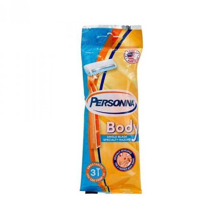 شفرات حلاقة للجسم نسائية بيرسونا 3 حبات