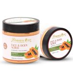 ⁦لينا روز صنفرة للوجه والجسم بالبابايا - 500 مل⁩ - الصورة ⁦2⁩