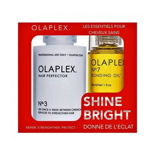 اولابلكس مجموعة اصلاح الشعر شاين برايت - قطعتان