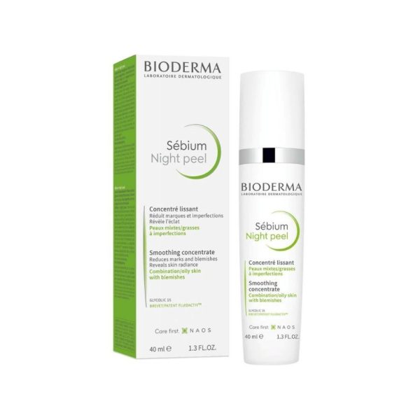 مقشر ليلي بيوديرما سيبيوم لتنعيم البشرة