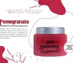 ⁦جلوبال ستار صنفرة سكر للوجه والجسم بالرمان - 600 جم⁩ - الصورة ⁦3⁩