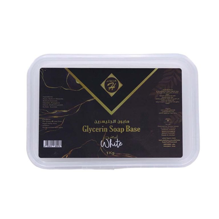 صابون جلسرين خام أبيض