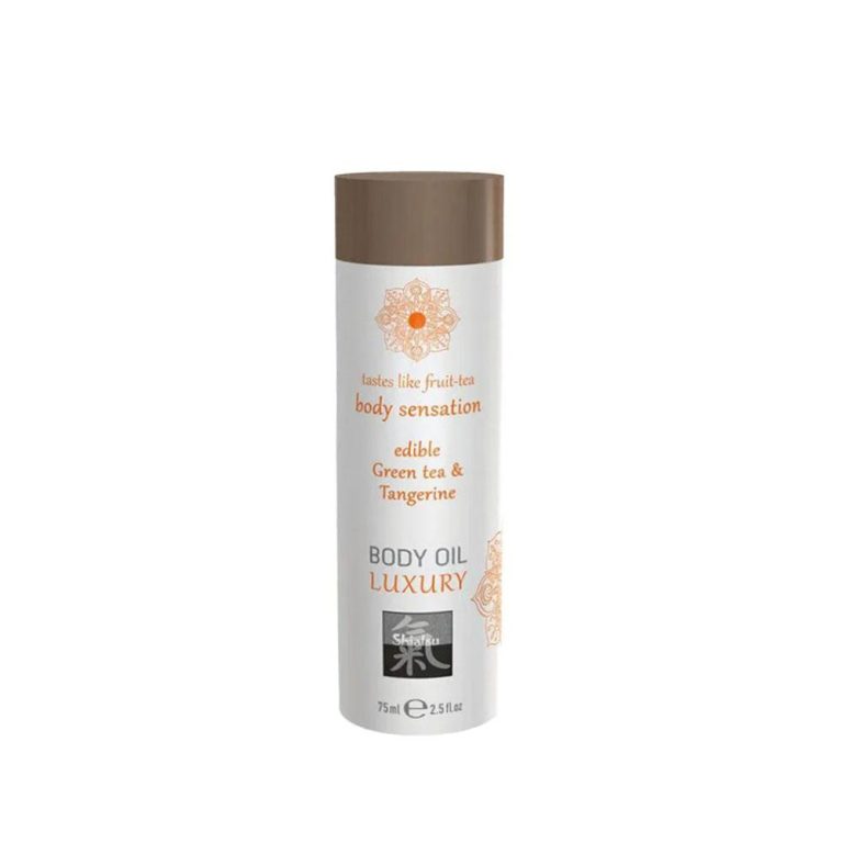 زيت مساج بطعم الشاي الأخضر والماندرين