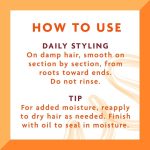 ⁦كانتو كريم  بلسم لإصلاح الشعر بزيت الآرجان - 453 جم⁩ - الصورة ⁦7⁩