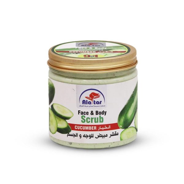 العطار مقشر وجه وجسم بالخيار