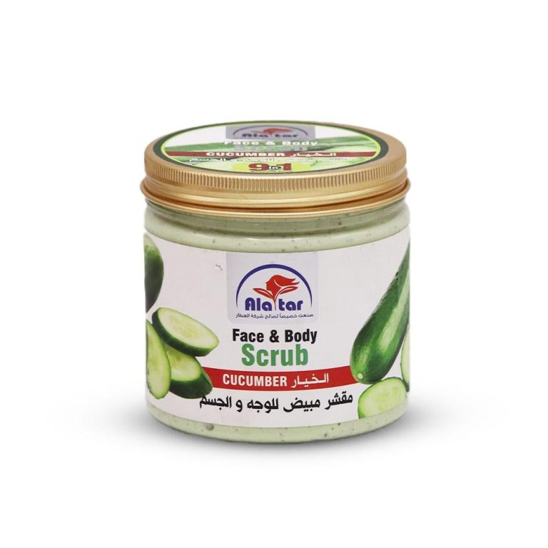 العطار مقشر وجه وجسم بالخيار