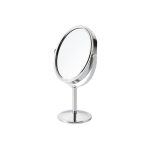 ميني جود مرآة دائرية بوجهين عادي وتكبير 3 مرات على قاعدة