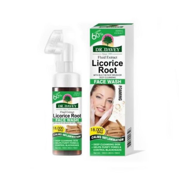 غسول وجه عرق السوس للتفتيح